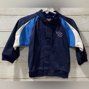 Reebok Tennessee Titans NFL Button Up Jacket Size  6/9 Months Baby Football